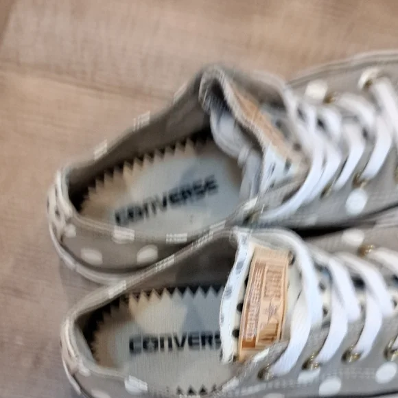 Converse Gray and White High-Top Sneakers - Picture 4 of 8